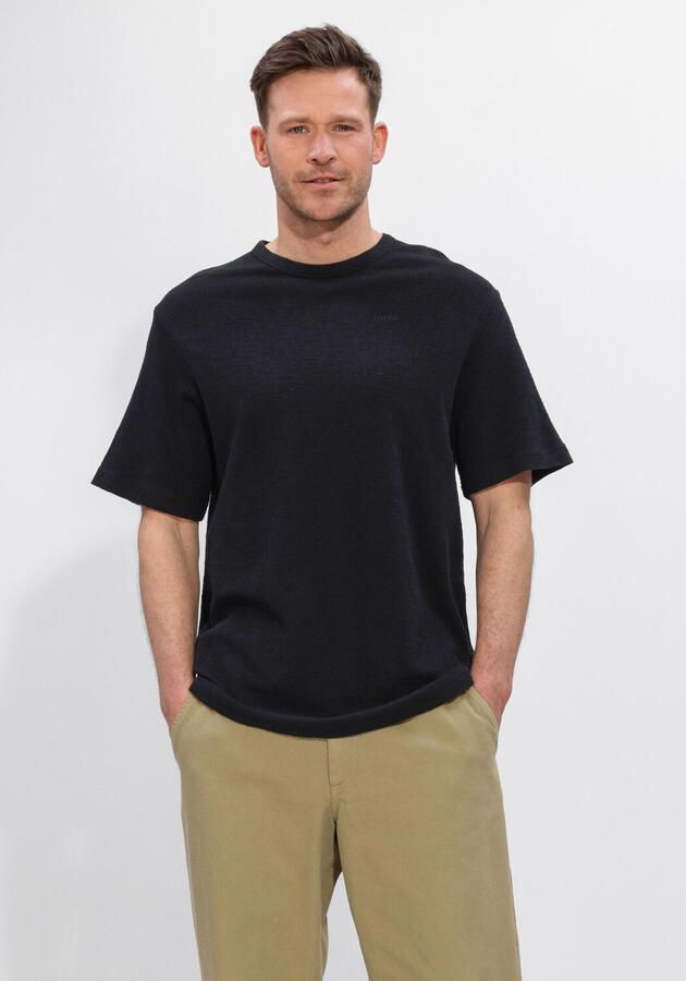 FORÉT Forét Heren Polo's & T-shirts Fir T-shirt Zwart