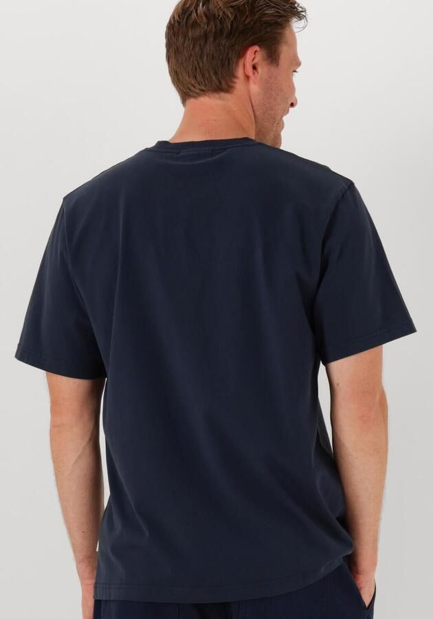 FORÉT Forét Heren Polo's & T-shirts Flag T-shirt Donkerblauw