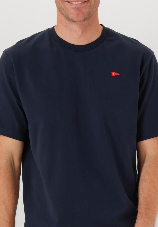 FORÉT Forét Heren Polo's & T-shirts Flag T-shirt Donkerblauw - Foto 2