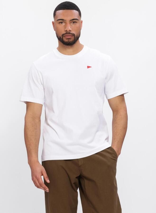 FORÉT Forét Heren Polo's & T-shirts Flag T-shirt Wit