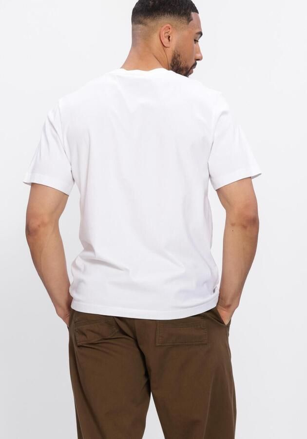 FORÉT Forét Heren Polo's & T-shirts Flag T-shirt Wit - Foto 3
