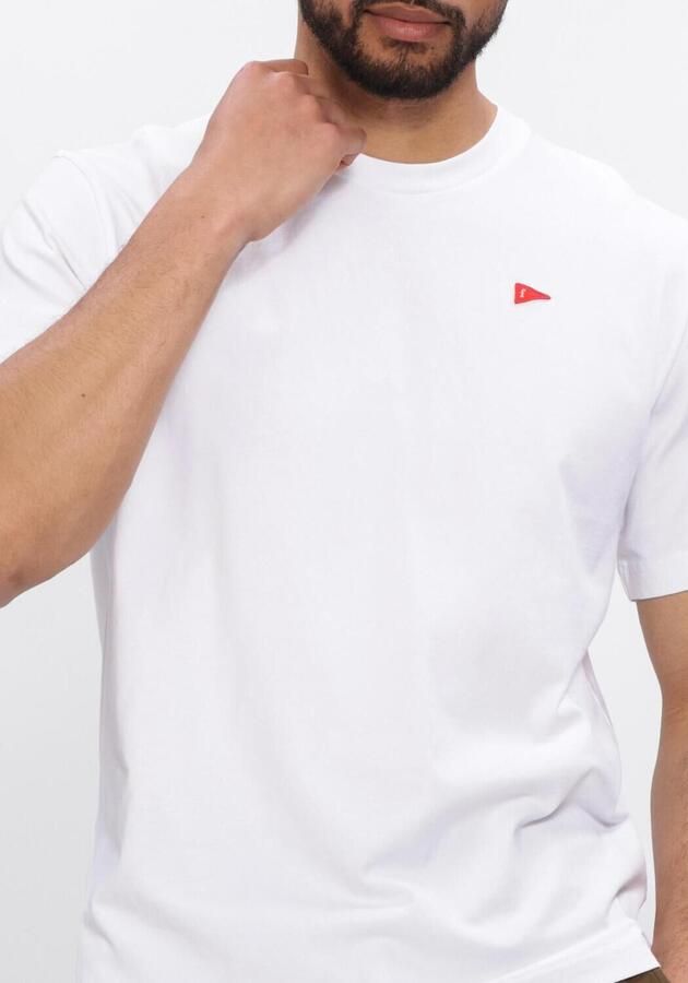 FORÉT Forét Heren Polo's & T-shirts Flag T-shirt Wit - Foto 4