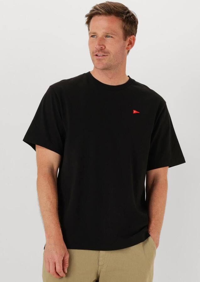 FORÉT Forét Heren Polo's & T-shirts Flag T-shirt Zwart - Foto 4