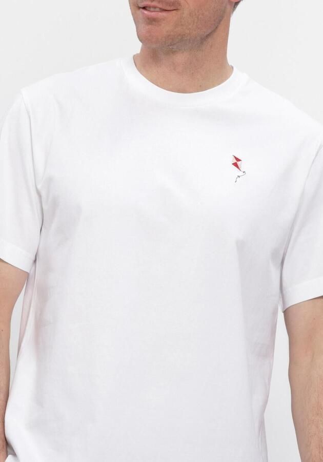 FORÉT Forét Heren Polo's & T-shirts Kite T-shirt Wit - Foto 4