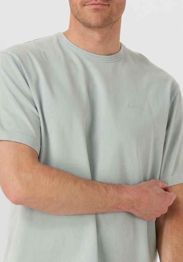 FORÉT Forét Heren Polo's & T-shirts Oak Faded Wash T-shirt Mint - Foto 2
