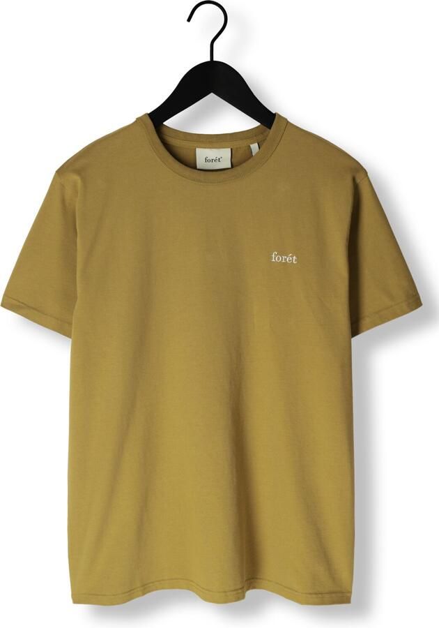FORÉT Forét Heren Polo's & T-shirts Oak T-shirt Groen - Foto 2