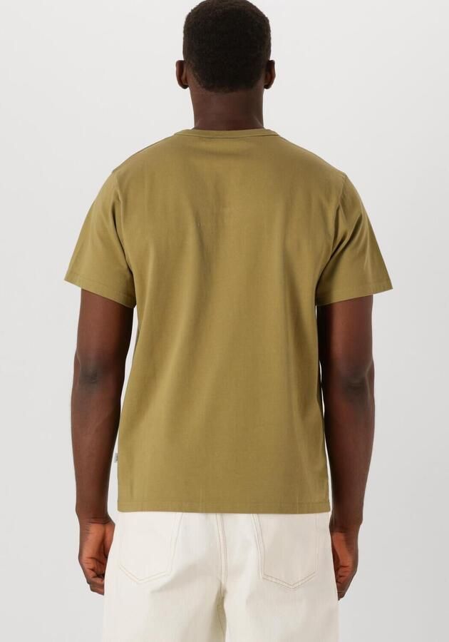 FORÉT Forét Heren Polo's & T-shirts Oak T-shirt Groen - Foto 3