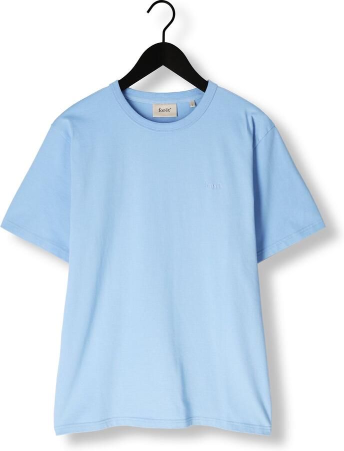 FORÉT Forét Heren Polo's & T-shirts Oak T-shirt Lichtblauw