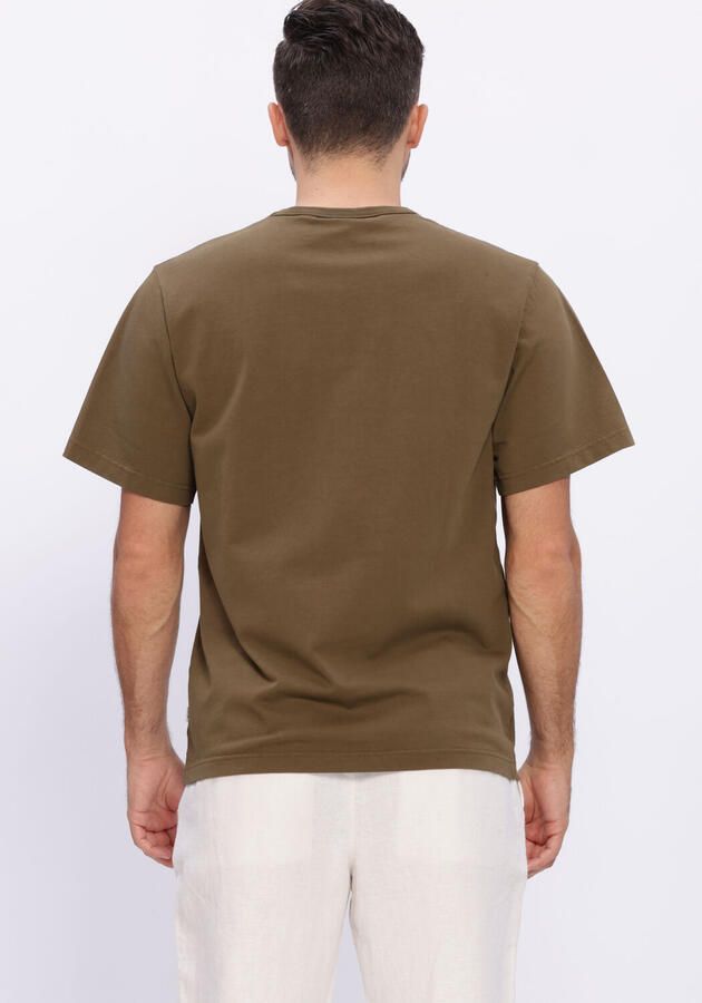 FORÉT Forét Heren Polo's & T-shirts Oak T-shirt Olijf - Foto 3
