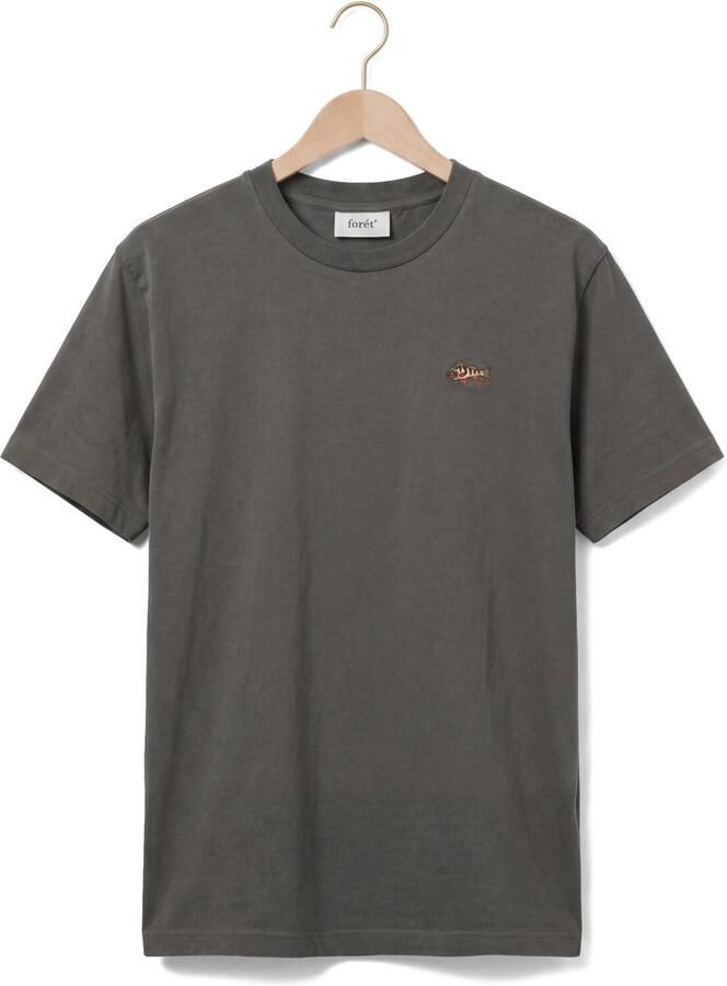 FORÉT Forét Heren Polo's & T-shirts Perch T-shirt Donkergroen - Foto 2