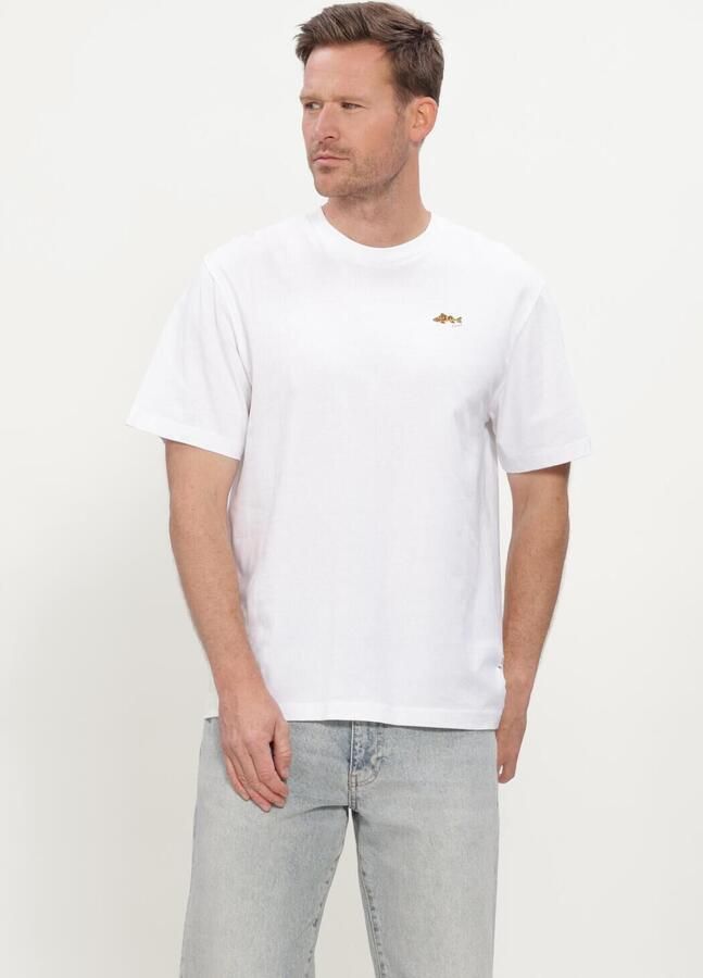 FORÉT Forét Heren Polo's & T-shirts Perch T-shirt Wit