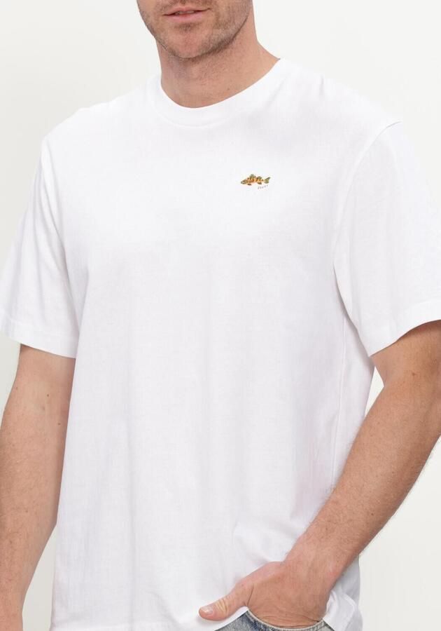 FORÉT Forét Heren Polo's & T-shirts Perch T-shirt Wit - Foto 4