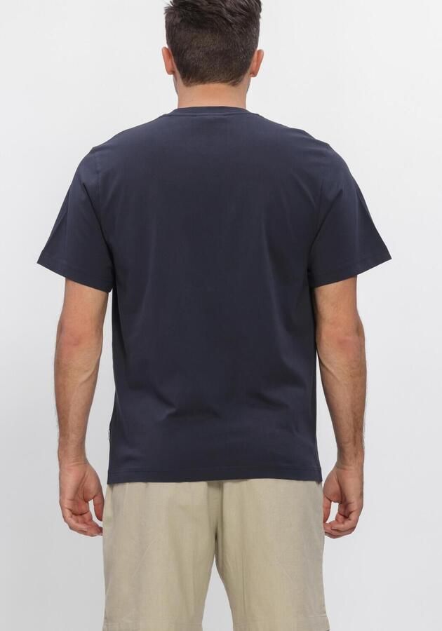 FORÉT Forét Heren Polo's & T-shirts Slow Down T-shirt Donkerblauw - Foto 3