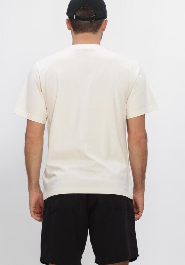 FORÉT Forét Heren Polo's & T-shirts Slow Down T-shirt Ecru - Foto 3
