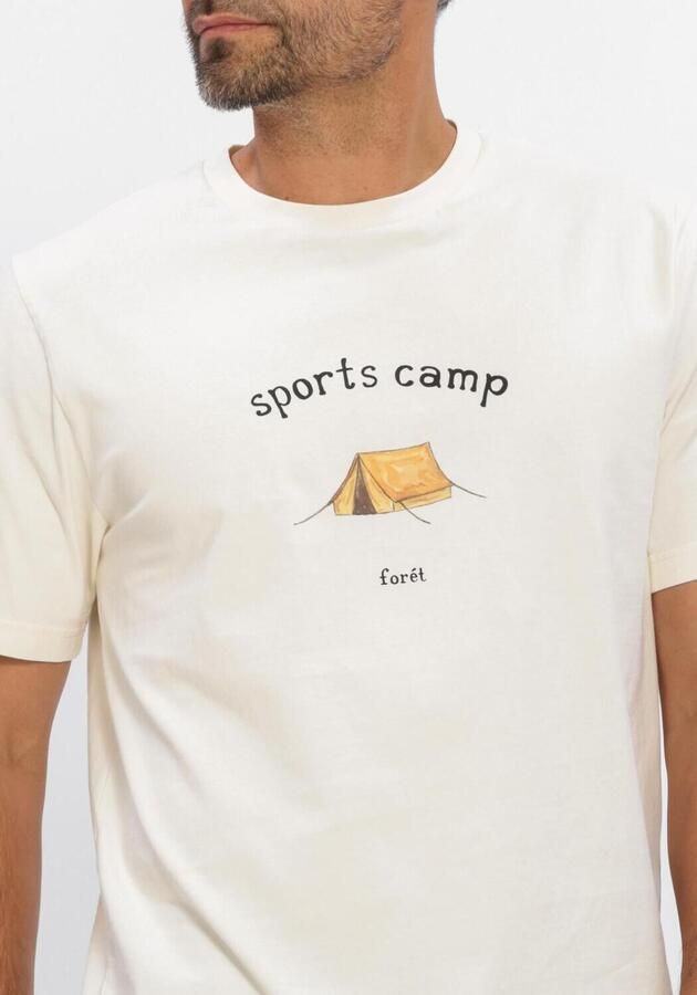 FORÉT Forét Heren Polo's & T-shirts Sports T-shirt Creme - Foto 3