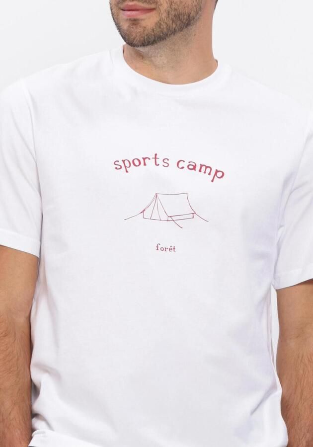 FORÉT Forét Heren Polo's & T-shirts Sports T-shirt Wit - Foto 4