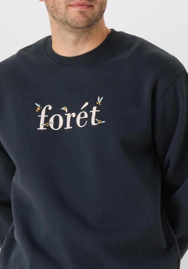 FORÉT Forét Heren Truien & Vesten Amber Bee Sweatshirt Donkerblauw - Foto 2