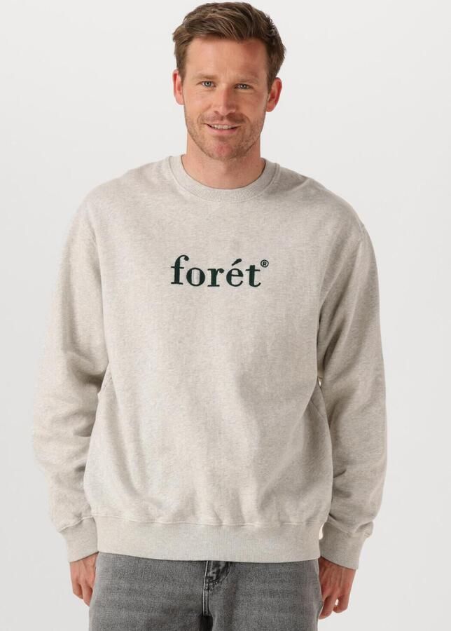 FORÉT Forét Heren Truien & Vesten Boat Sweatshirt Lichtgrijs - Foto 4