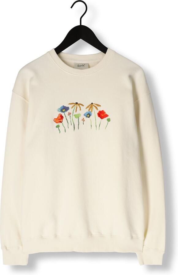 FORÉT Forét Heren Truien & Vesten Botanic Sweatshirt Creme - Foto 3
