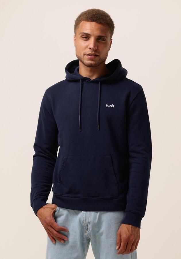 FORÉT Forét Heren Truien & Vesten Dear Hoodie Donkerblauw - Foto 4