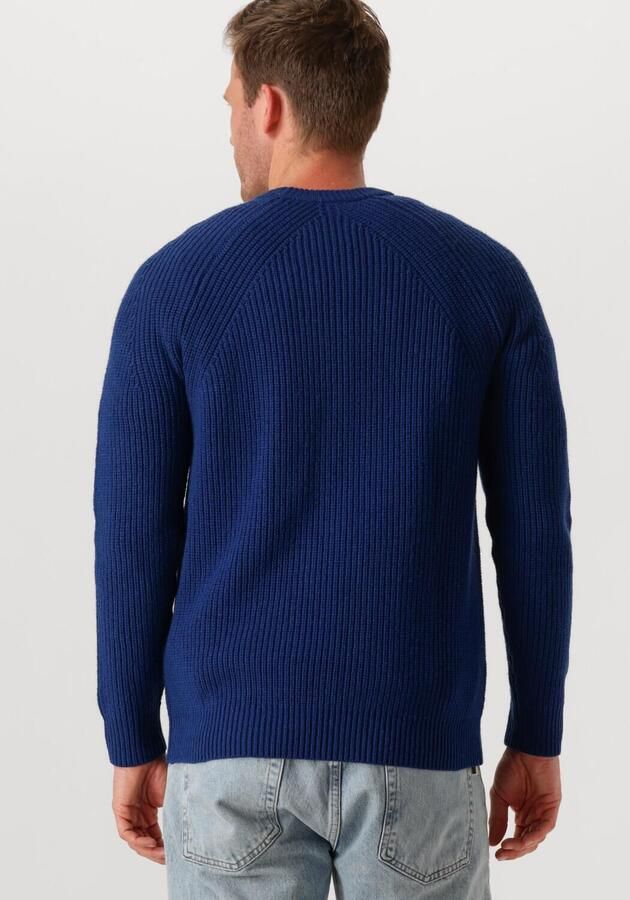 FORÉT Forét Heren Truien & Vesten Delta Wool Knit Donkerblauw