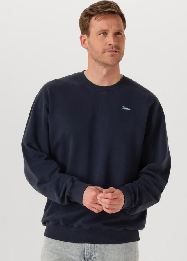 FORÉT Forét Heren Truien & Vesten Duck Sweatshirt Donkerblauw - Foto 4
