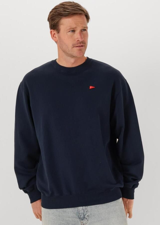 FORÉT Forét Heren Truien & Vesten Flag Sweatshirt Donkerblauw - Foto 4