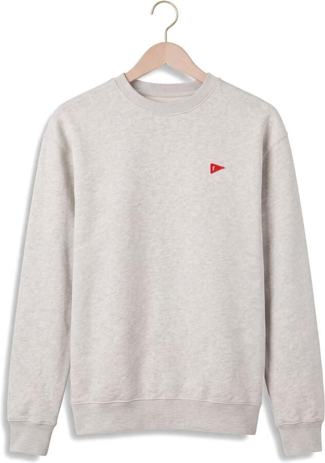 FORÉT Forét Heren Truien & Vesten Flag Sweatshirt Lichtgrijs - Foto 2