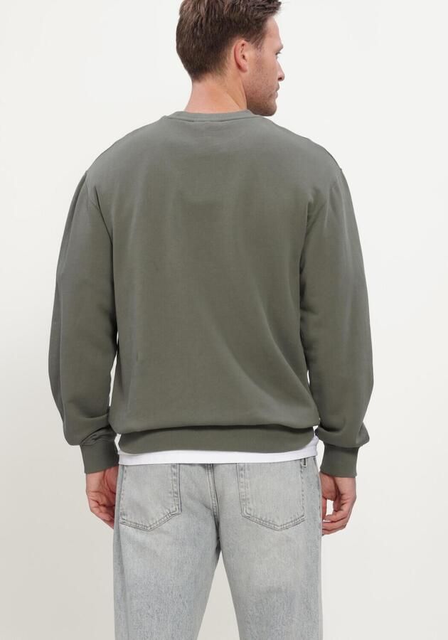 FORÉT Forét Heren Truien & Vesten Flag Sweatshirt Olijf - Foto 3