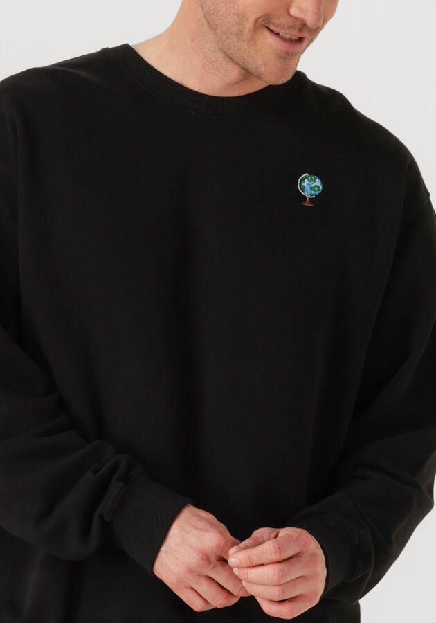 FORÉT Forét Heren Truien & Vesten Globus Sweatshirt Zwart - Foto 2