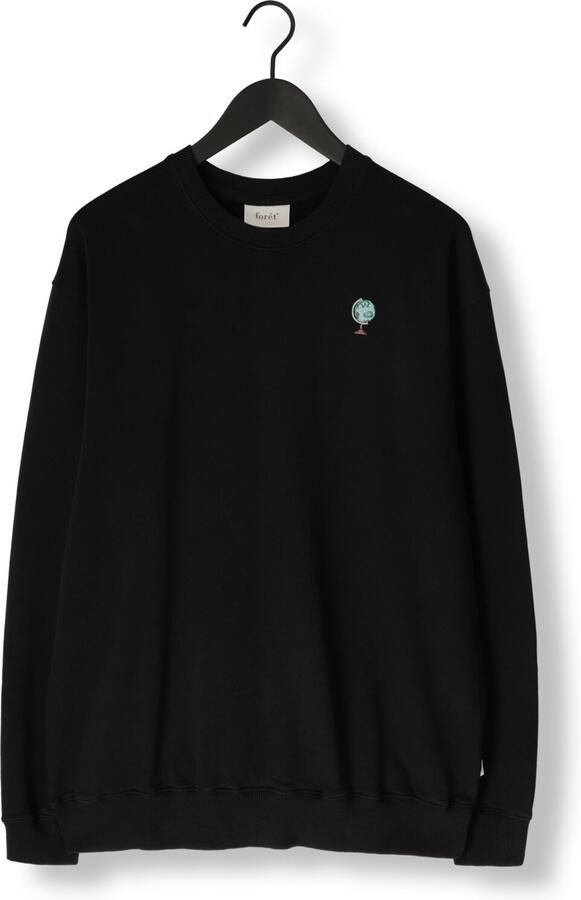 FORÉT Forét Heren Truien & Vesten Globus Sweatshirt Zwart - Foto 4