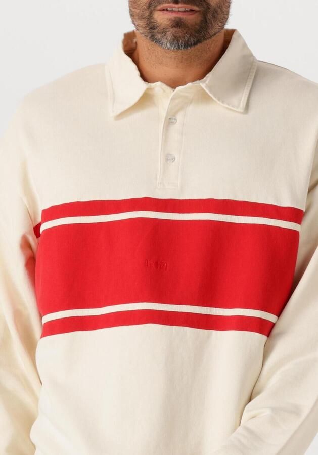 FORÉT Forét Heren Truien & Vesten Match Rugby Sweatshirt Ecru - Foto 3