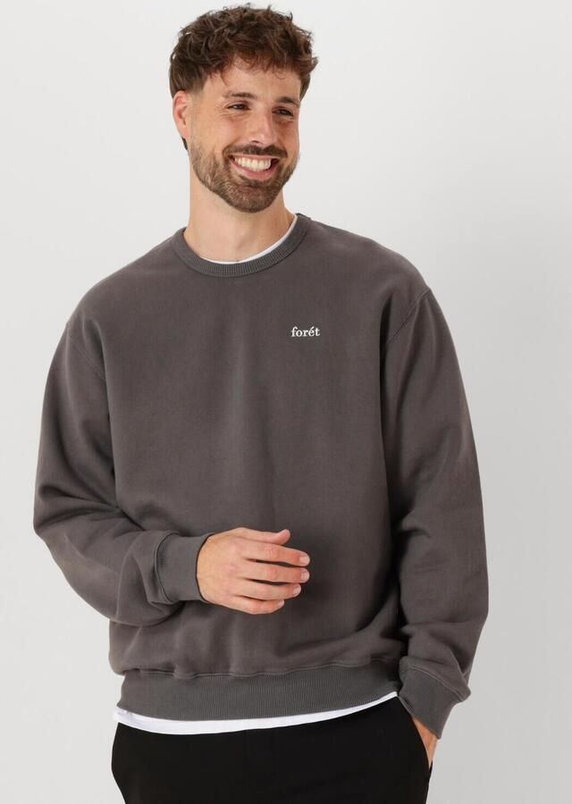 FORÉT Forét Heren Truien & Vesten Noon Sweatshirt Donkergrijs - Foto 4