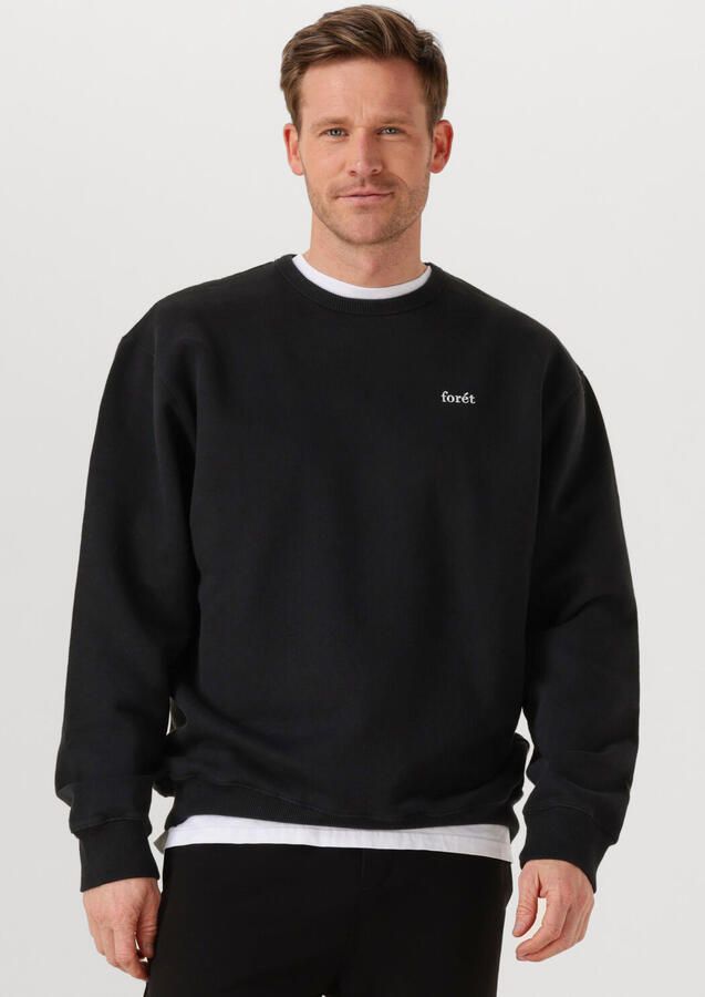 FORÉT Forét Heren Truien & Vesten Noon Sweatshirt Zwart - Foto 4