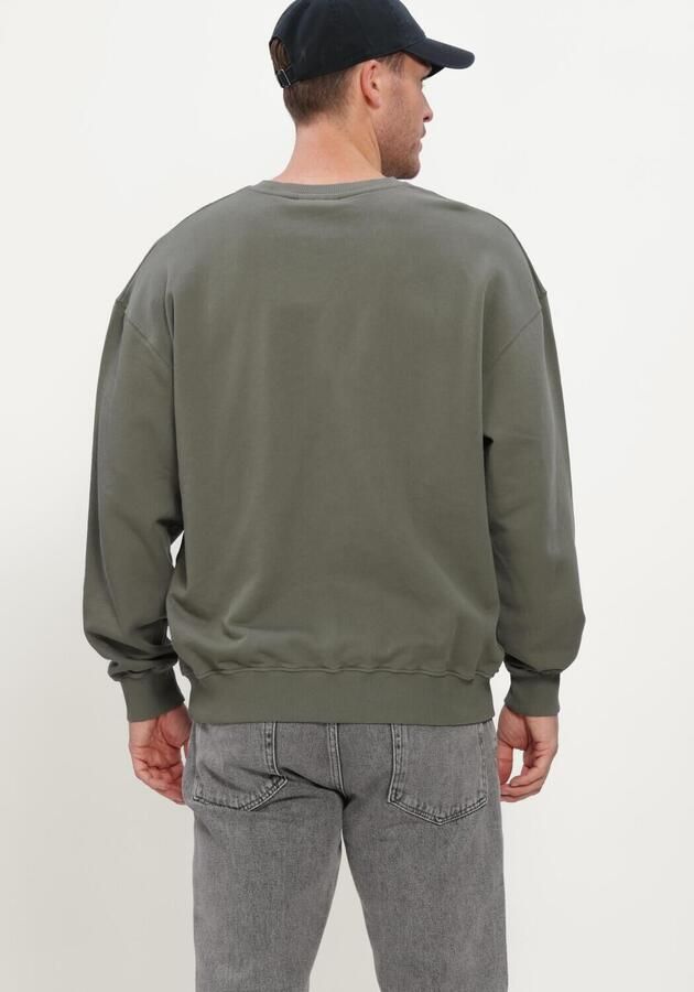 FORÉT Forét Heren Truien & Vesten Perch Sweatshirt Khaki - Foto 3