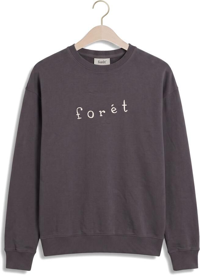 FORÉT Forét Heren Truien & Vesten Rope Sweatshirt Donkergrijs - Foto 2