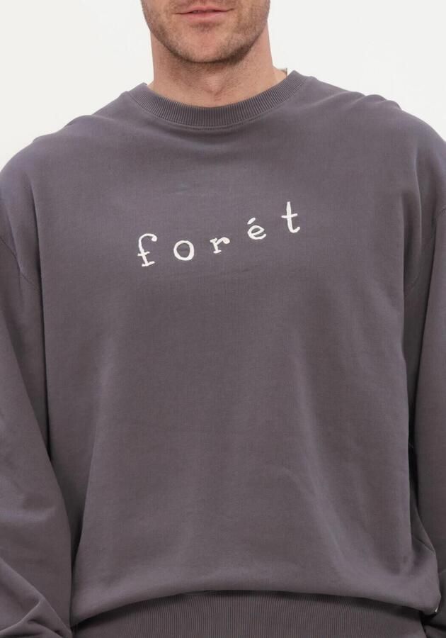 FORÉT Forét Heren Truien & Vesten Rope Sweatshirt Donkergrijs - Foto 4