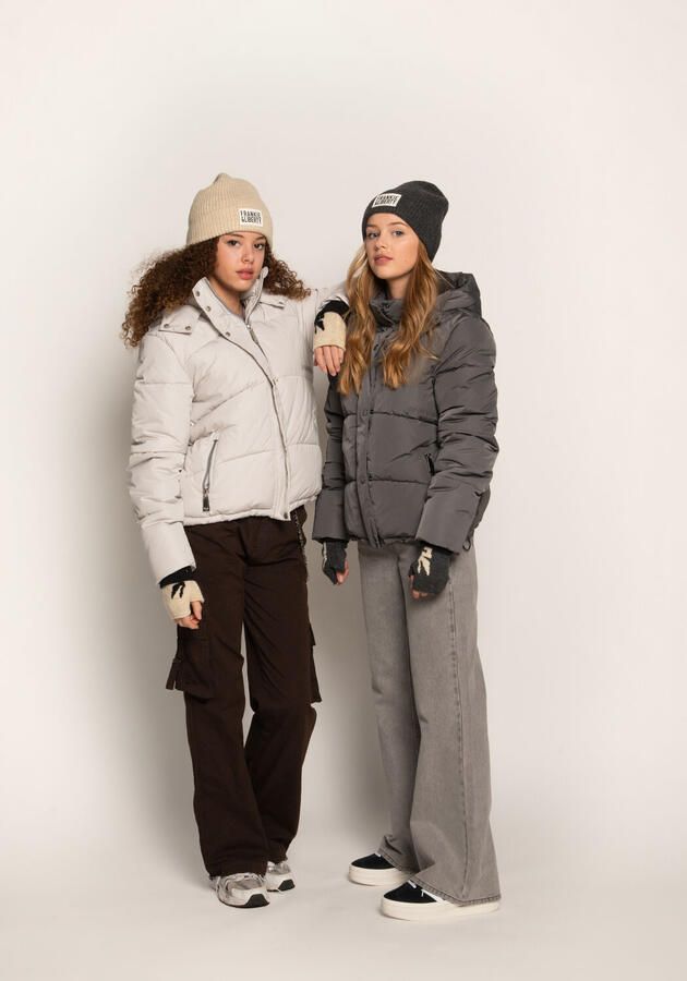 FRANKIE & LIBERTY Meisjes Jassen Pippa Puffer Coat Antraciet - Foto 2