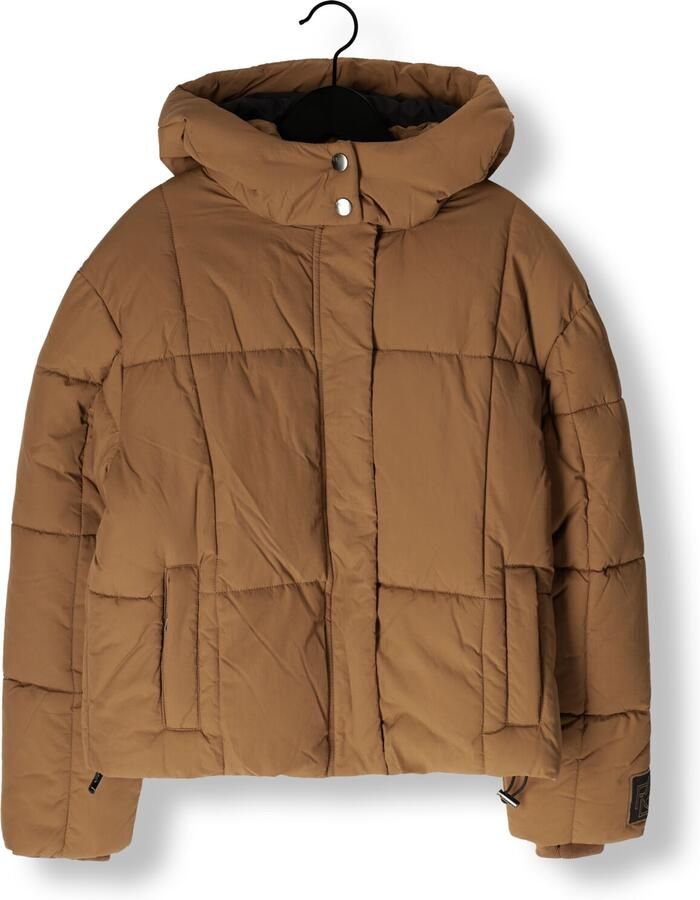 FRANKIE & LIBERTY Meisjes Jassen Trinity Oversized Puffer Bruin - Foto 2