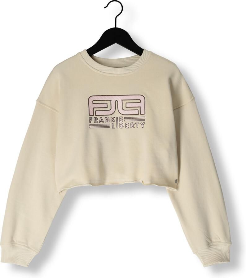 FRANKIE & LIBERTY Meisjes Truien & Vesten Rebel Sweatshirt Ecru - Foto 3