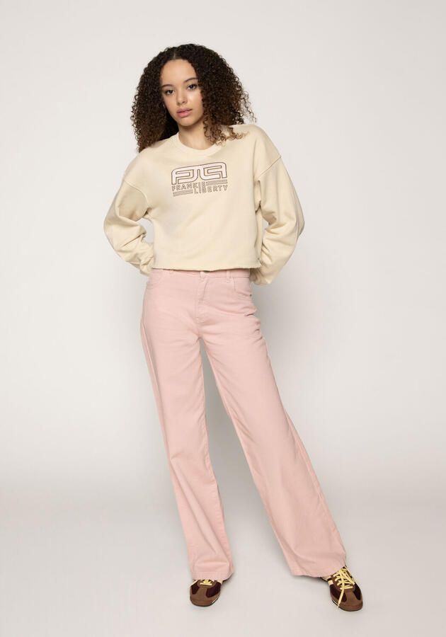 FRANKIE & LIBERTY Meisjes Truien & Vesten Rebel Sweatshirt Ecru - Foto 2