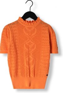 Frankie & Liberty Oranje T-shirt Hope Knit