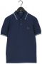 Fred Perry regular fit polo Twin tipped met contrastbies donkerblauw - Thumbnail 1
