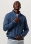 Fred Perry Sweatshirt met ritssluiting en minimalistisch design Blue Heren - Thumbnail 1