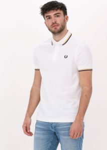 Fred Perry Gebroken Wit Polo Twin Tipped Shirt