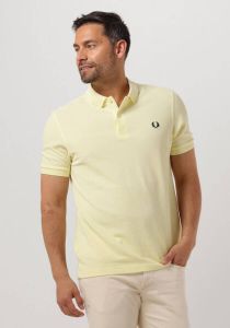 Fred Perry Polo Shirts Geel Heren