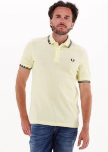 Fred Perry Gele Polo Twin Tipped Shirt