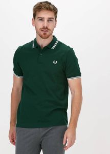 Groene Fred Perry Polo Twin Tipped Pred Perry Shirt