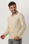 FRED PERRY Heren Polo's & T-shirts Twin Tipped Shirt Long Sleeve Gebroken Wit - Thumbnail 1