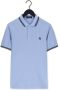 Fred Perry Twintipted Polo Shirt Hemel P43 Blauw Heren - Thumbnail 1